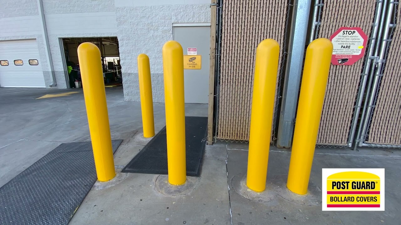Bollard cover installation