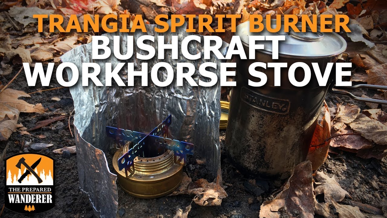 Bushcraft Workhorse Stove, Trangia Spirit Burner