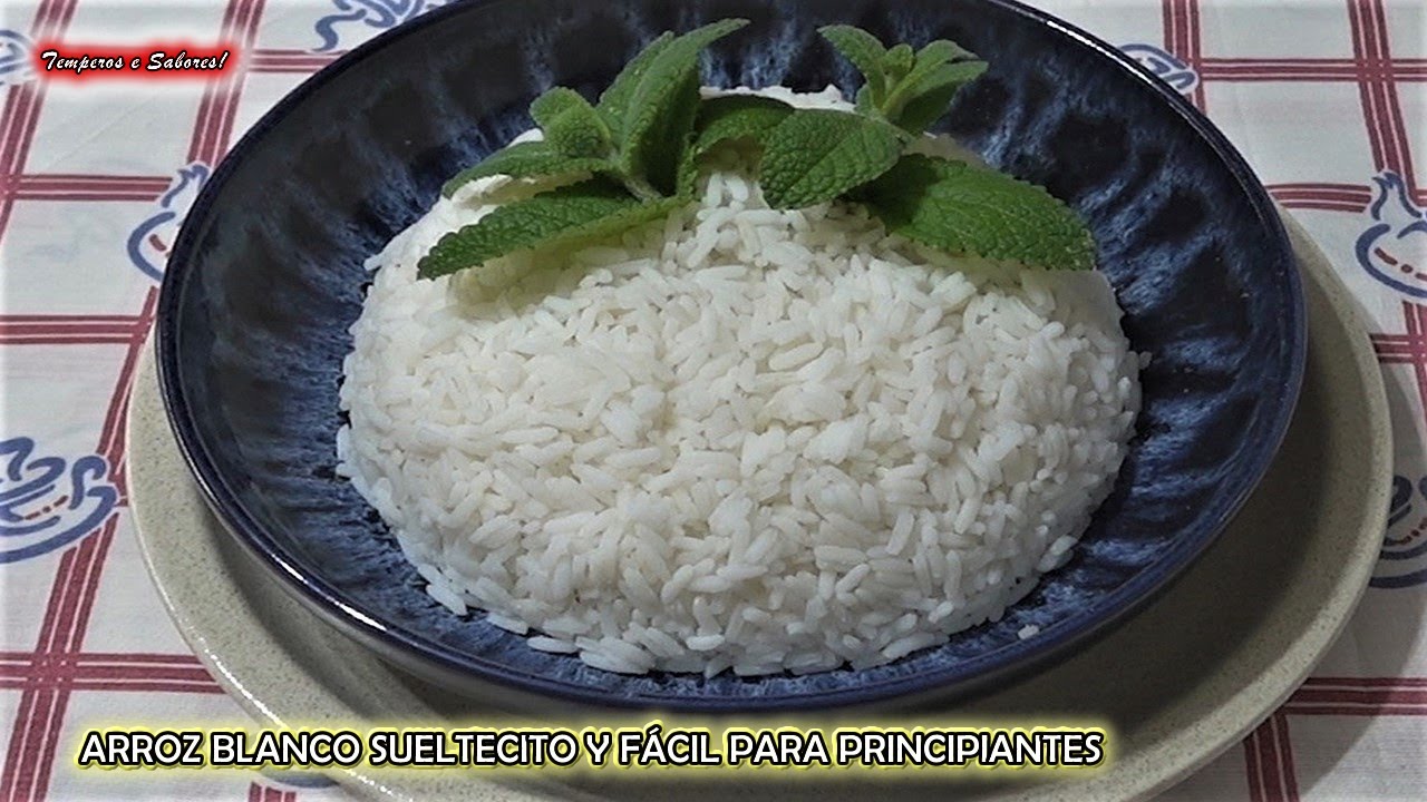 TÉCNICA PARA HACER ARROZ BLANCO SUELTECITO Y FÁCIL PARA PRINCIPIANTES QUEDA PERFECTO