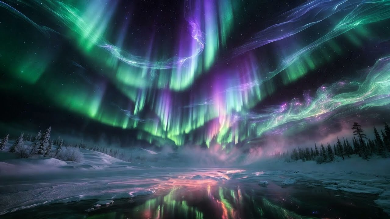 Psybient: Aurora Veil with Shimmering Pads & Ethereal Textures