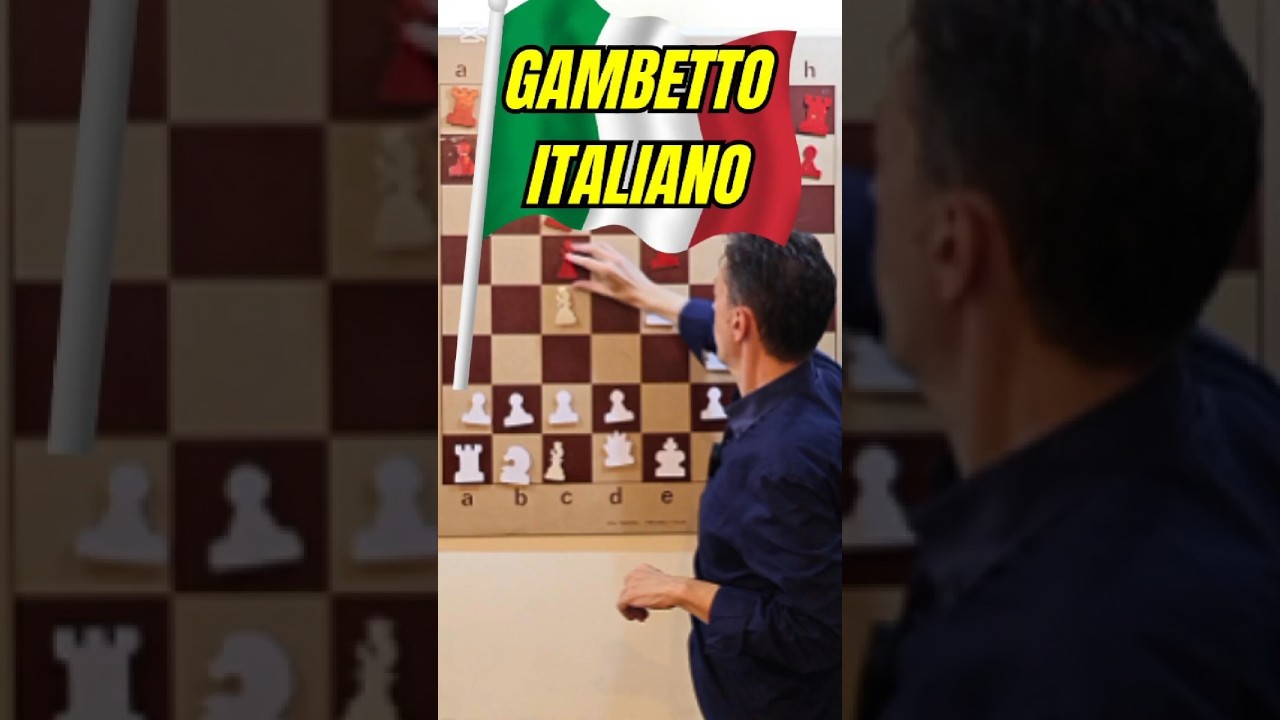 La Difesa PERFETTA contro il Gambetto Italiano | Maestro FIDE Marco Corvi #scacchi