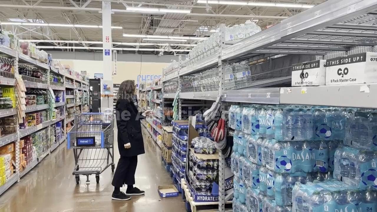Shoppers head to grocery stores in Georgia ahead of winter storm