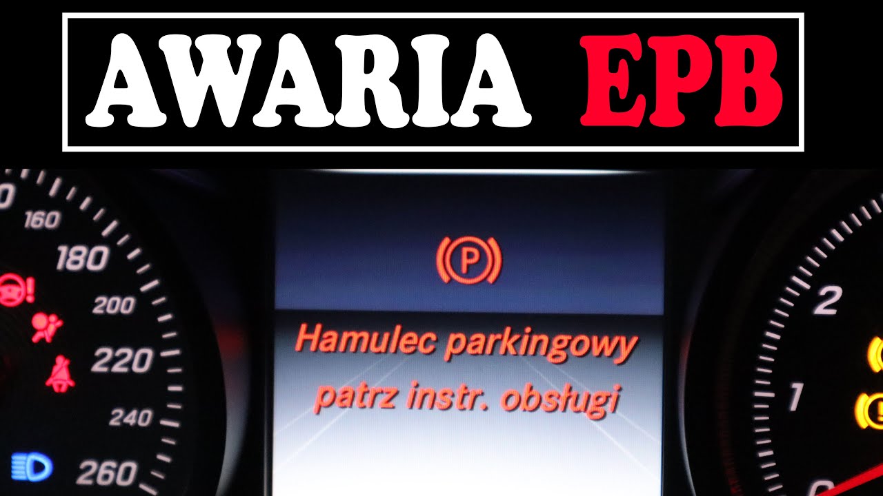 Awaria hamulca parkingowego Mercedes V 447