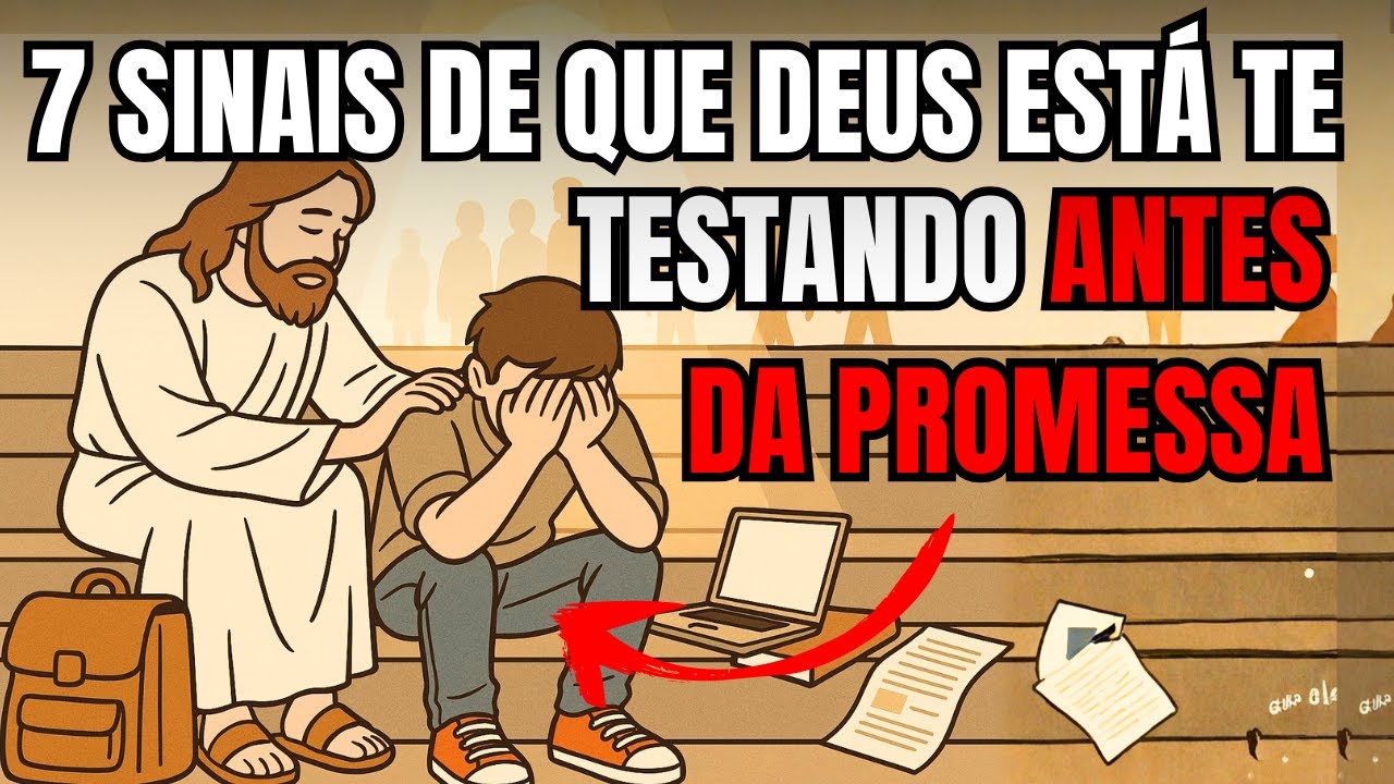7 SINAIS de que DEUS está TE TESTANDO antes da PROMESSA