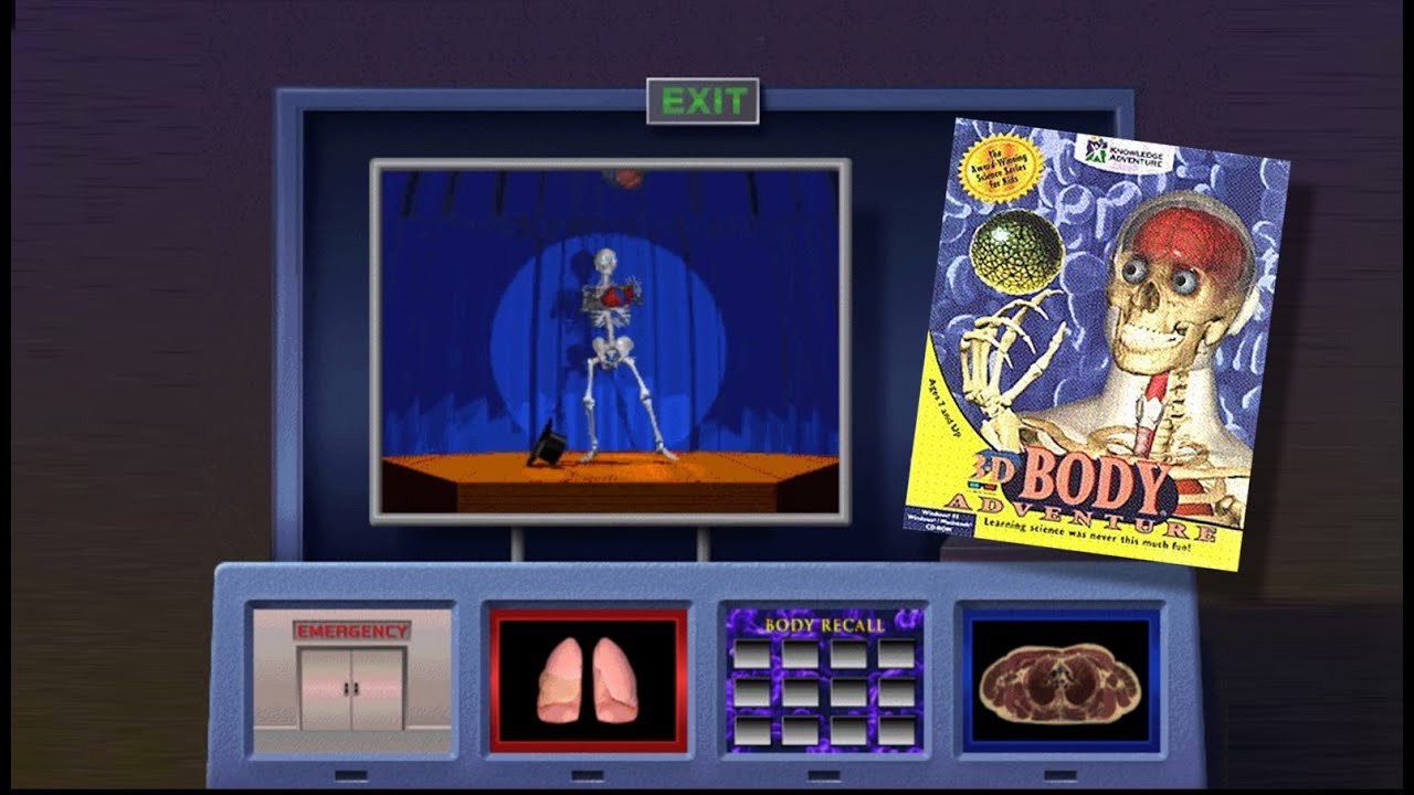 Vintage WIN - 3D Body Adventure (1995)