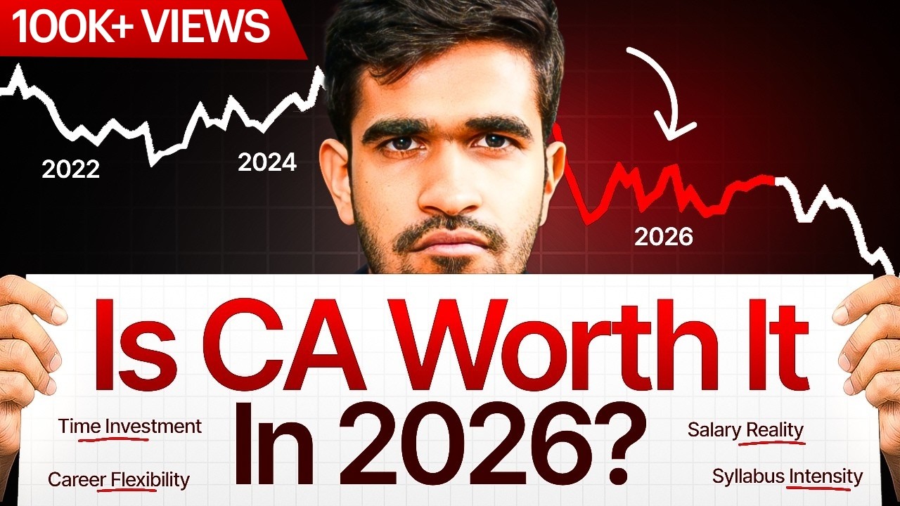 Is CA Course Really Losing Its Value? | Kushal Lodha