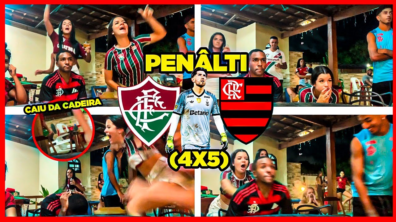 REAÇÕES PÊNALTI | FLAMENGO 0 X 0 FLUMINENSE (5x4) | CAMPEONATO CARIOCA