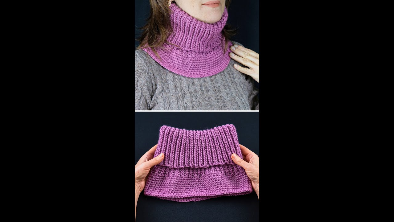 Быстро и легко связать крючком снуд/шарф! Урок для начинающих! Miarti🧶