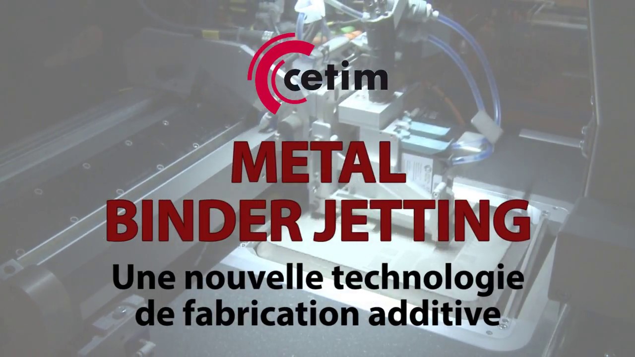 Metal Binder Jetting : une nouvelle technologie de fabrication additive