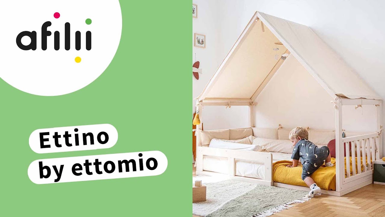 Montessori house bed: Ettino by ettomio
