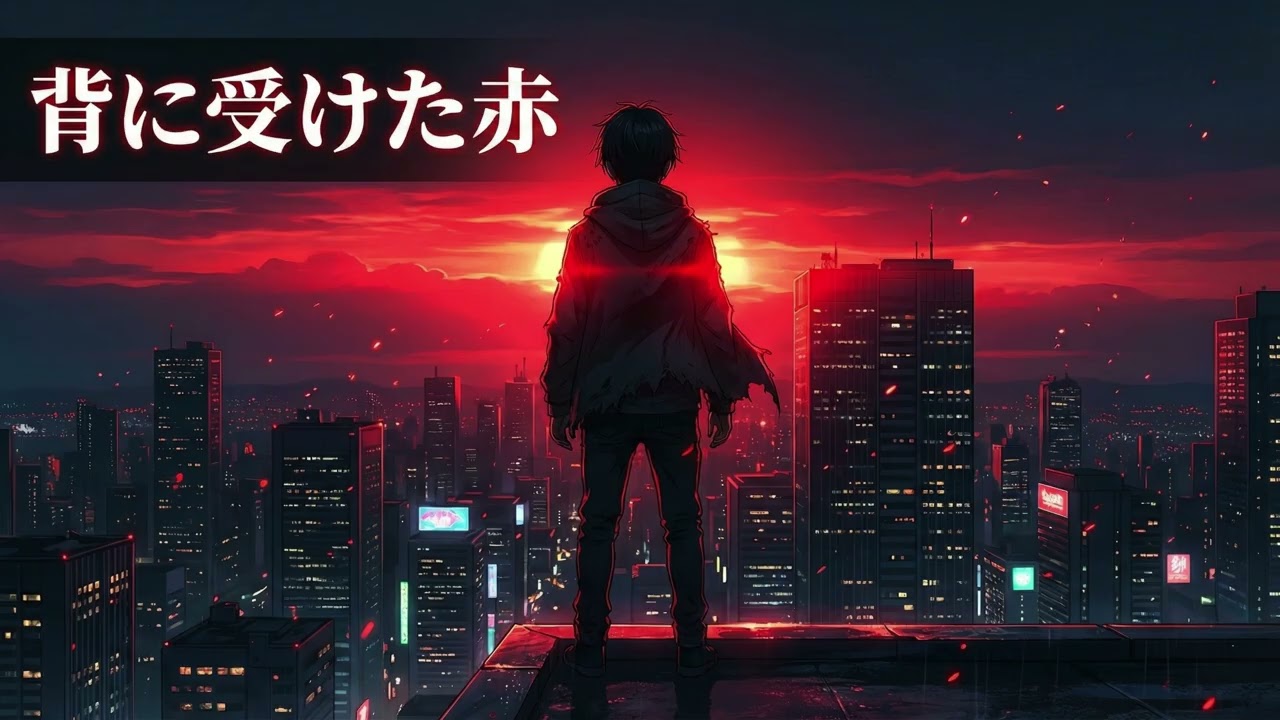 背に受けた赤｜怒りを背負う日本語ロック【オリジナル曲