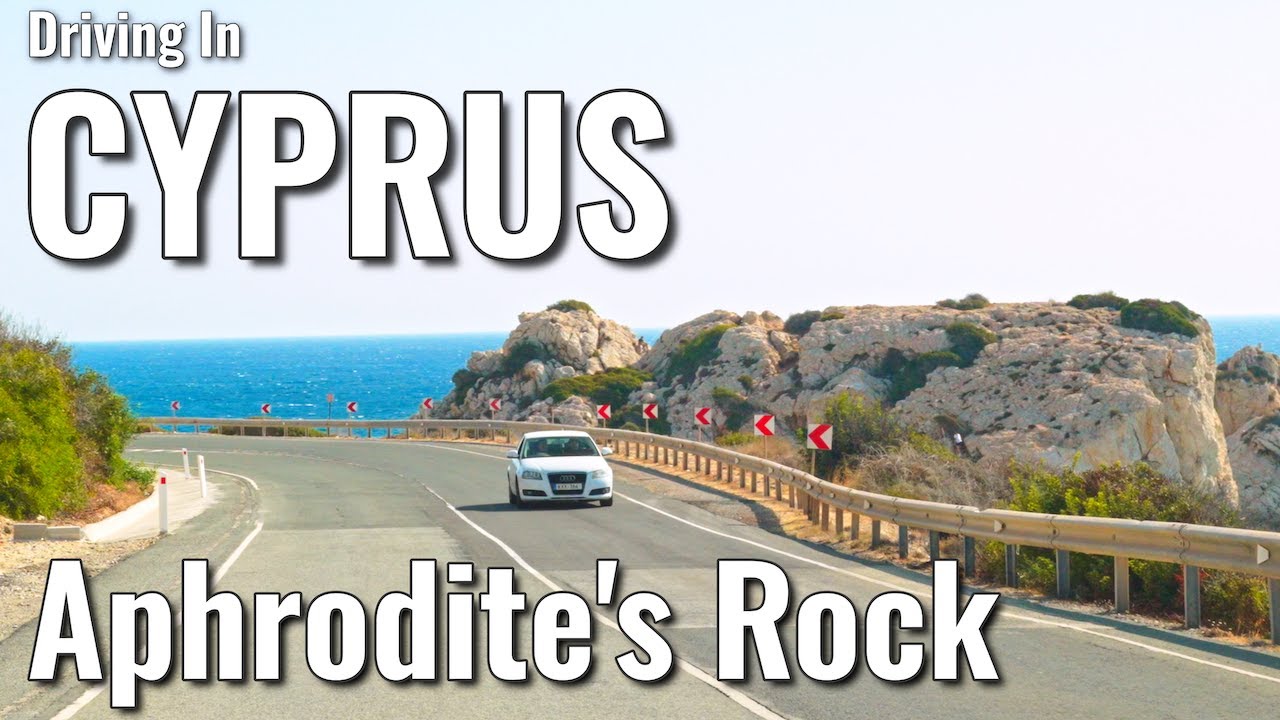 4K Driving to the birthplace of Aphrodite - Cyprus