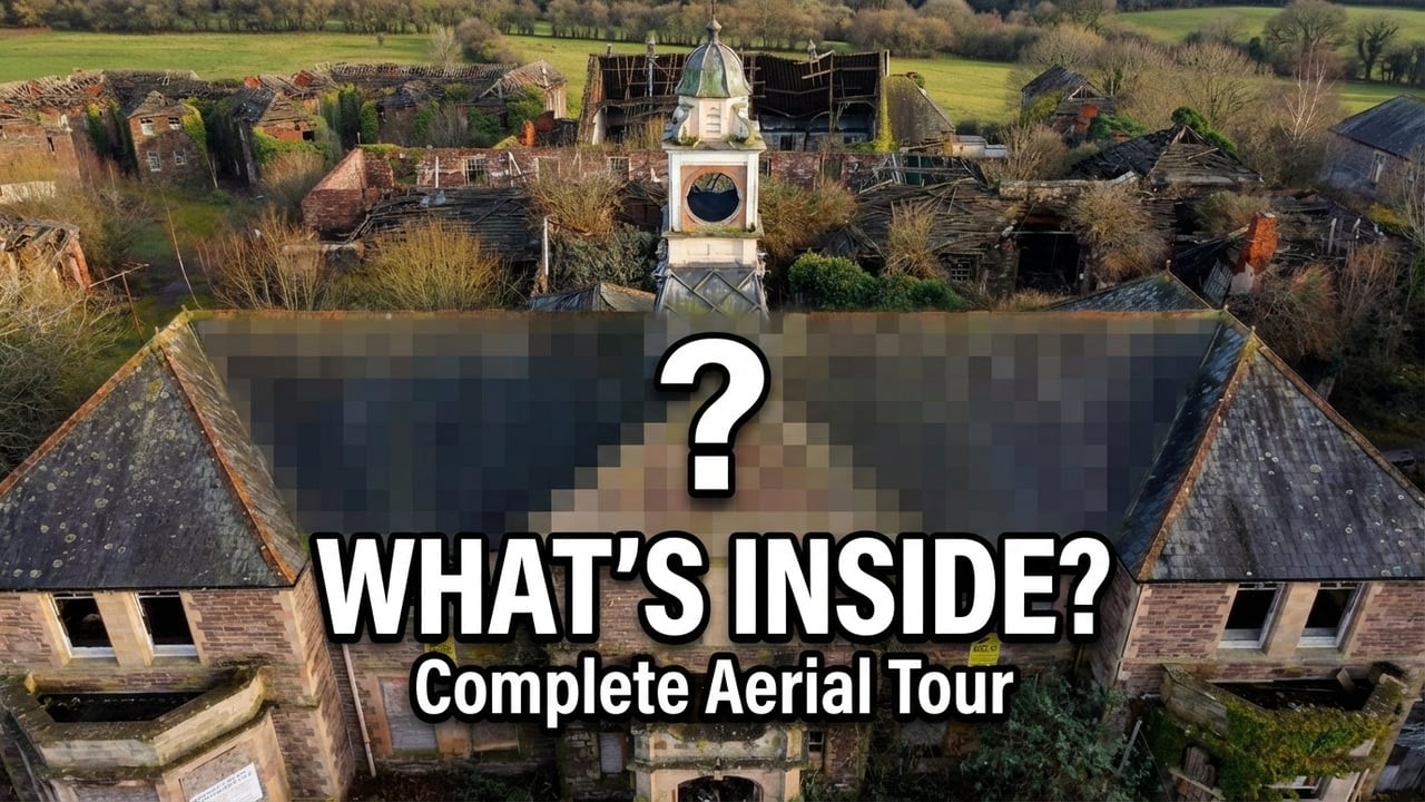 Talgarth Asylum Revealed: Complete Aerial Tour