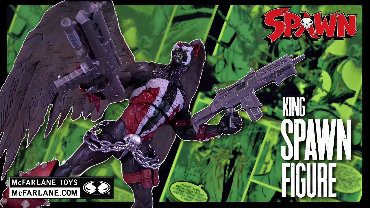 McFarlane Toys Spawn King Spawn with Demon Minions @TheReviewSpot