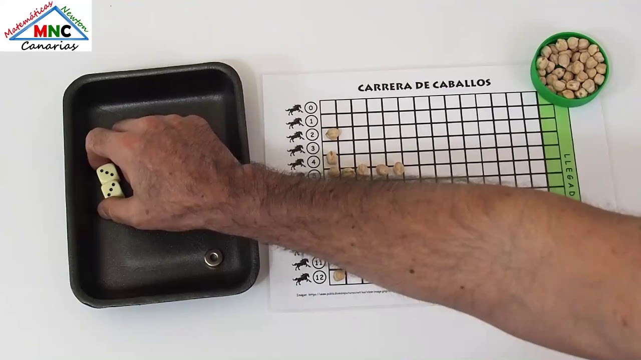 Recursos manipulativos matemáticas 117 carreras de caballos