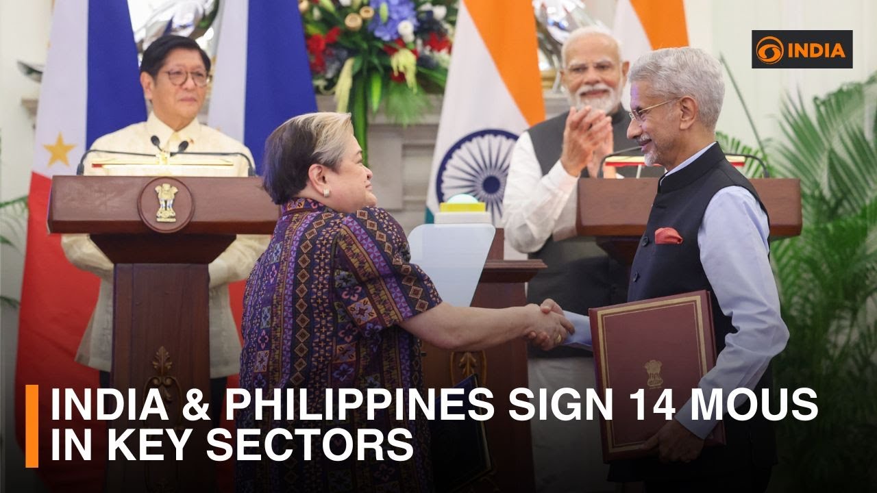 India & Philippines elevate ties to strategic partnership: Both nations sign 14 MoUs in key sectors