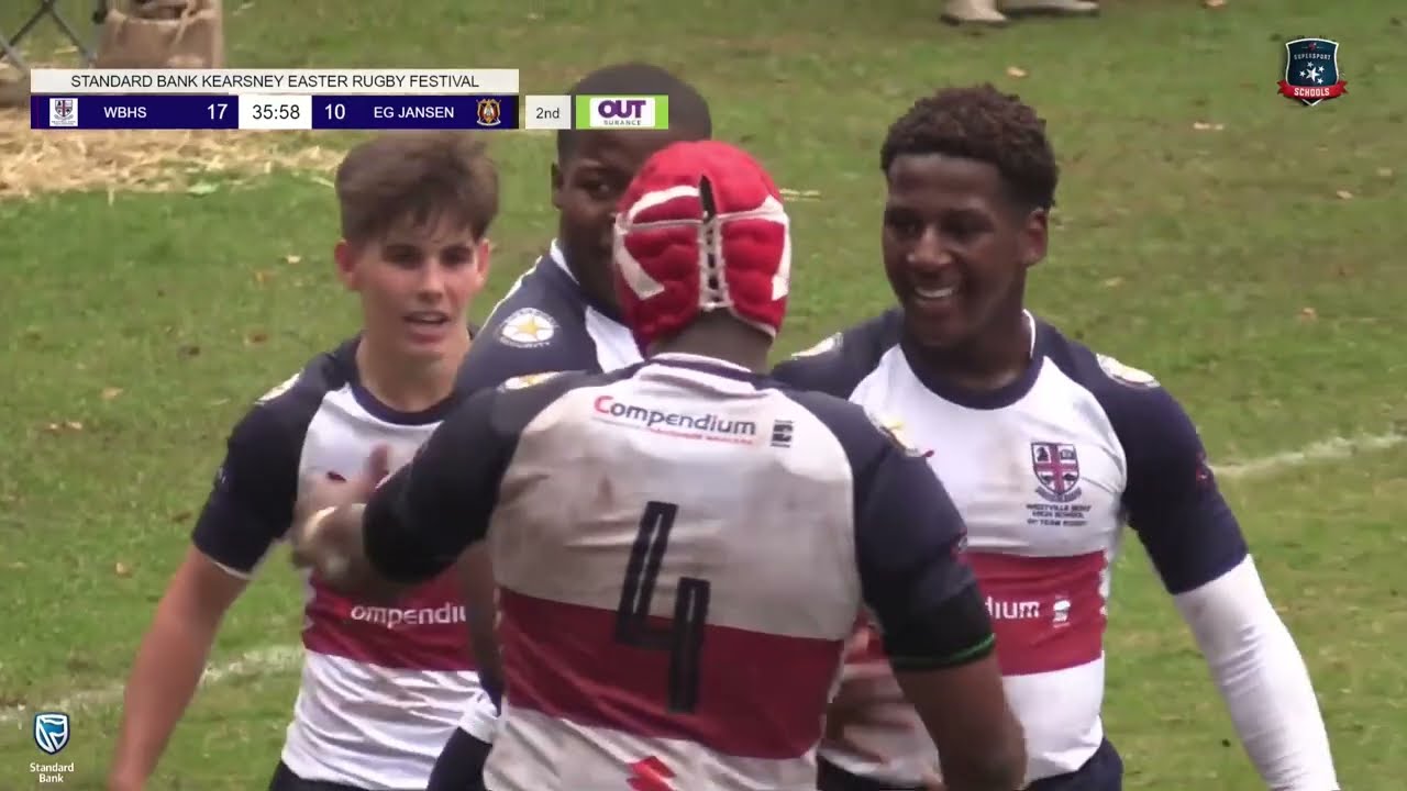 U19 WESTVILLE BOYS HIGH SCHOOL VS HOERSKOOL DR EG JANSEN |  KEARSNEY EASTER RUGBY FEST 2023