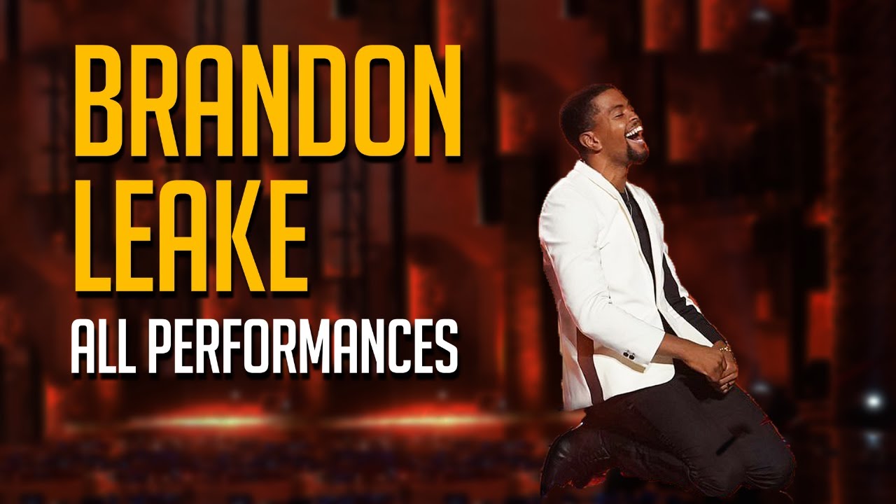 WINNER Brandon Leake All Performances on America's Got Talent!