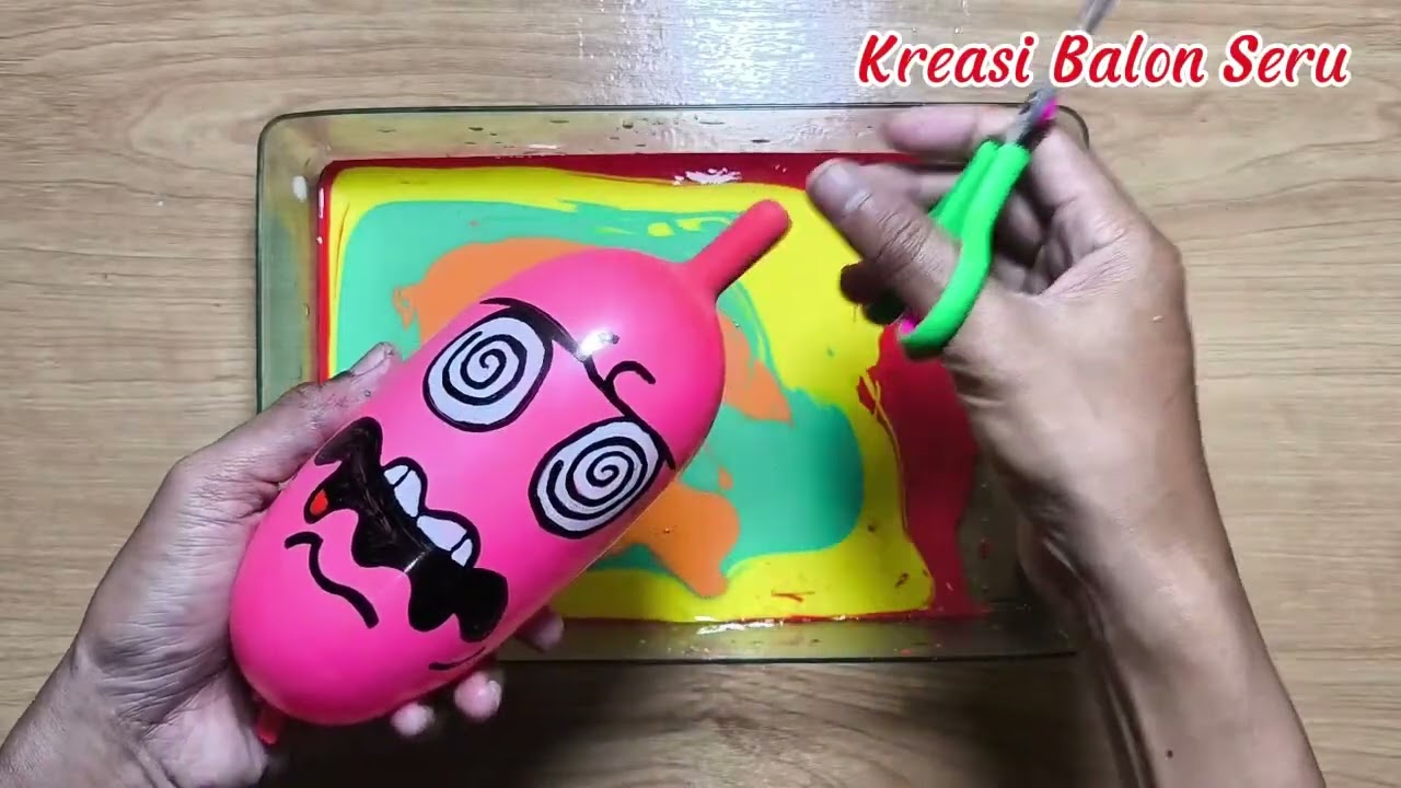 Making Slime with Funny  Balloons - Satisfying Slime videos -ASMR DIY - RELAXING