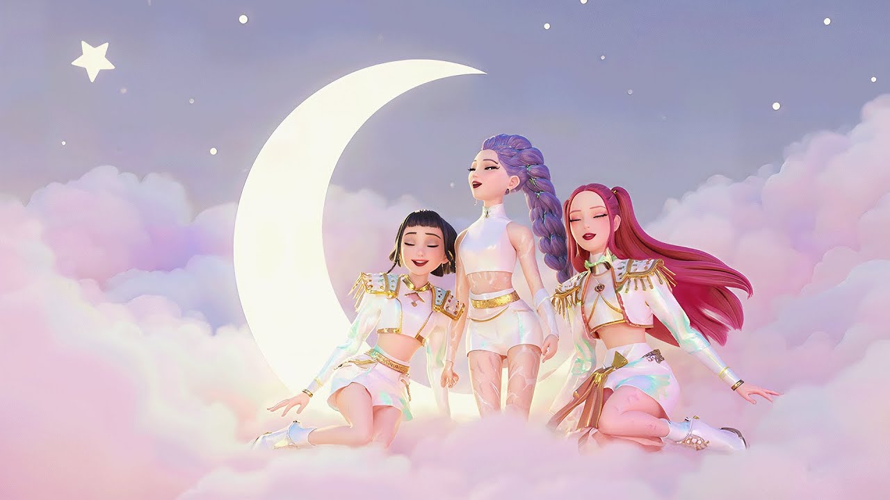 FAST Deep Sleep with Rumi, Zoey and Mira from Kpop Demon Hunters🌙 Soothing Piano To Calm Sleep