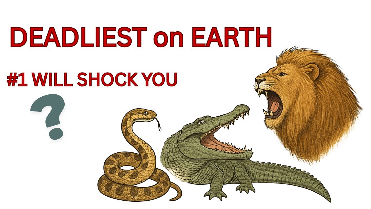 Top 11 Deadliest Animals on Earth… And Many of Them Are Not What You Think!
