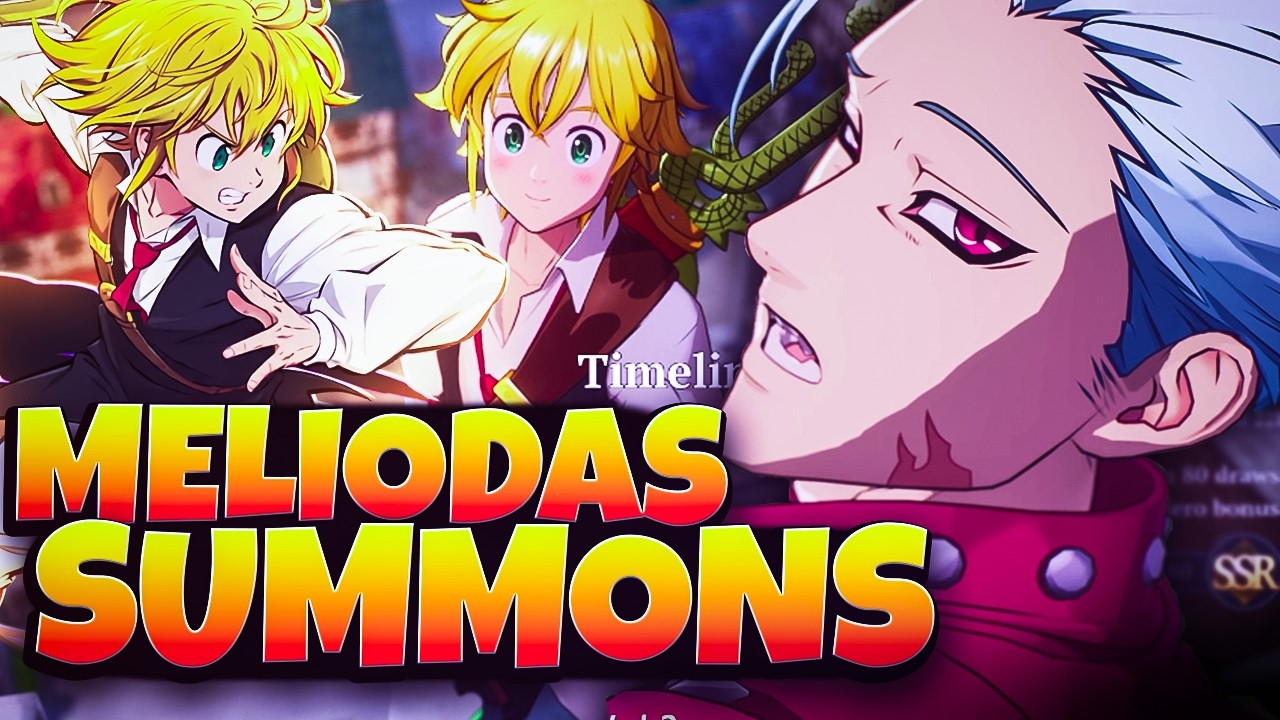 THESE WERE INSANE PULLS FOR MELIODAS! SEVEN DEADLY SINS:ORIGIN
