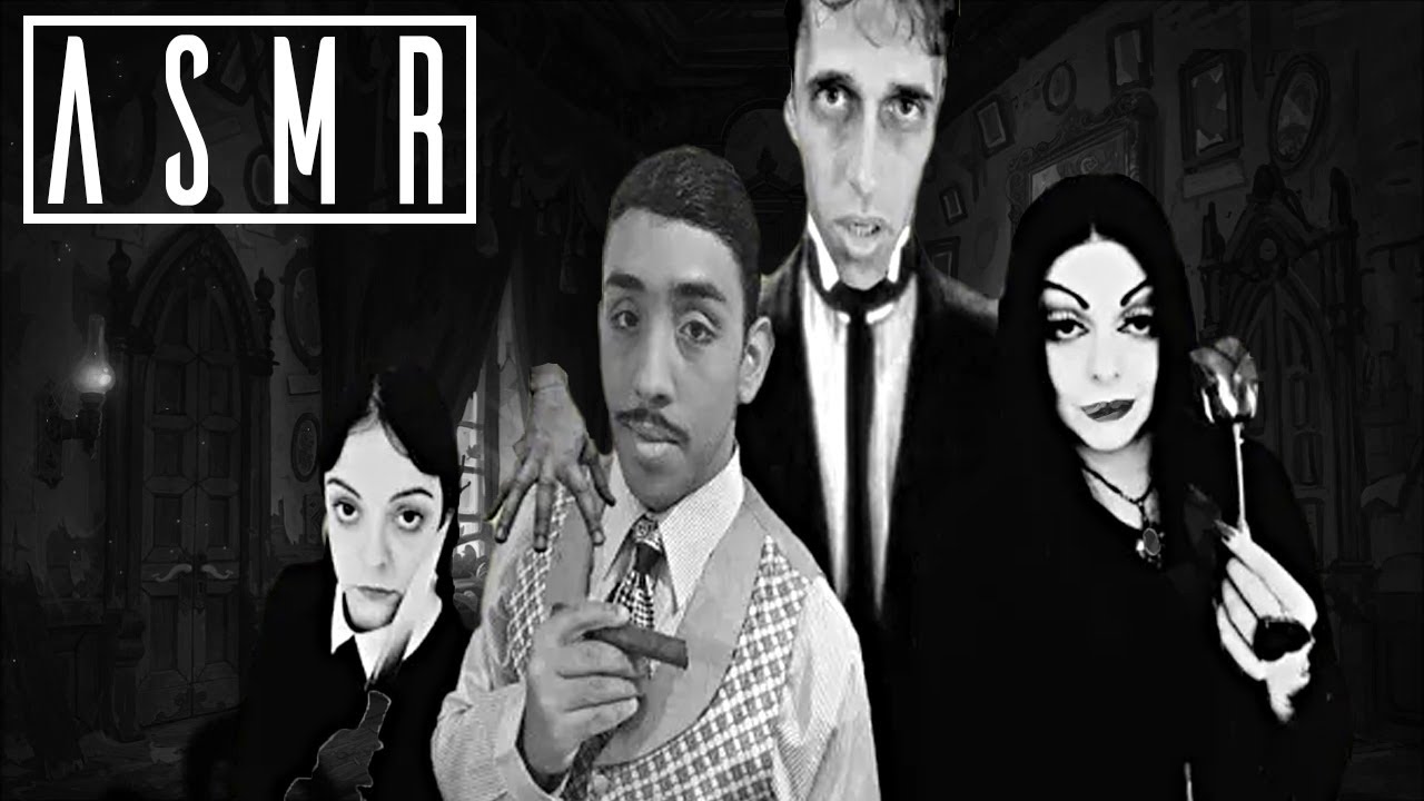 ASMR COM A FAMÍLIA ADDAMS!
