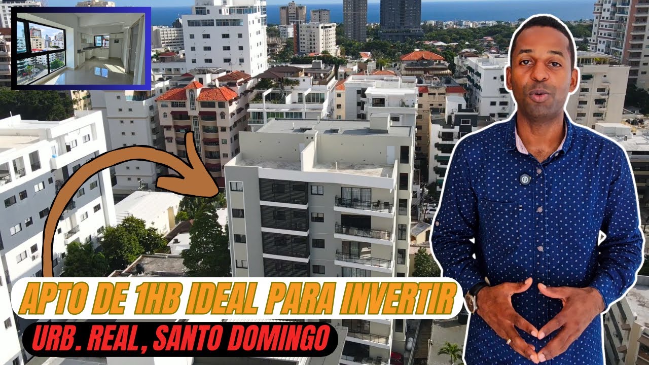 APARTAMENTO PISO ALTO | URBANIZACION REAL | SANTO DOMINGO | INVIERTE EN SANTO DOMINGO