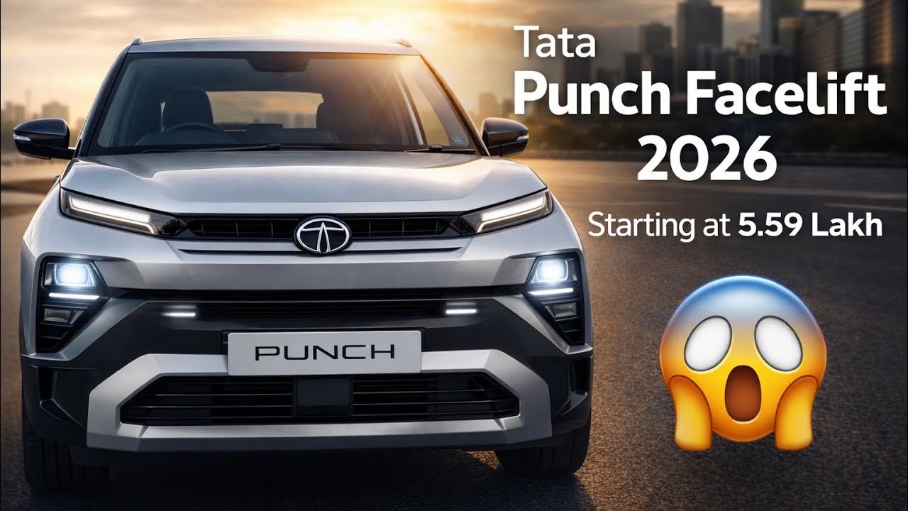 New Tata Punch Facelift 2026 Only ₹ 5.59 lakh 😍🔥