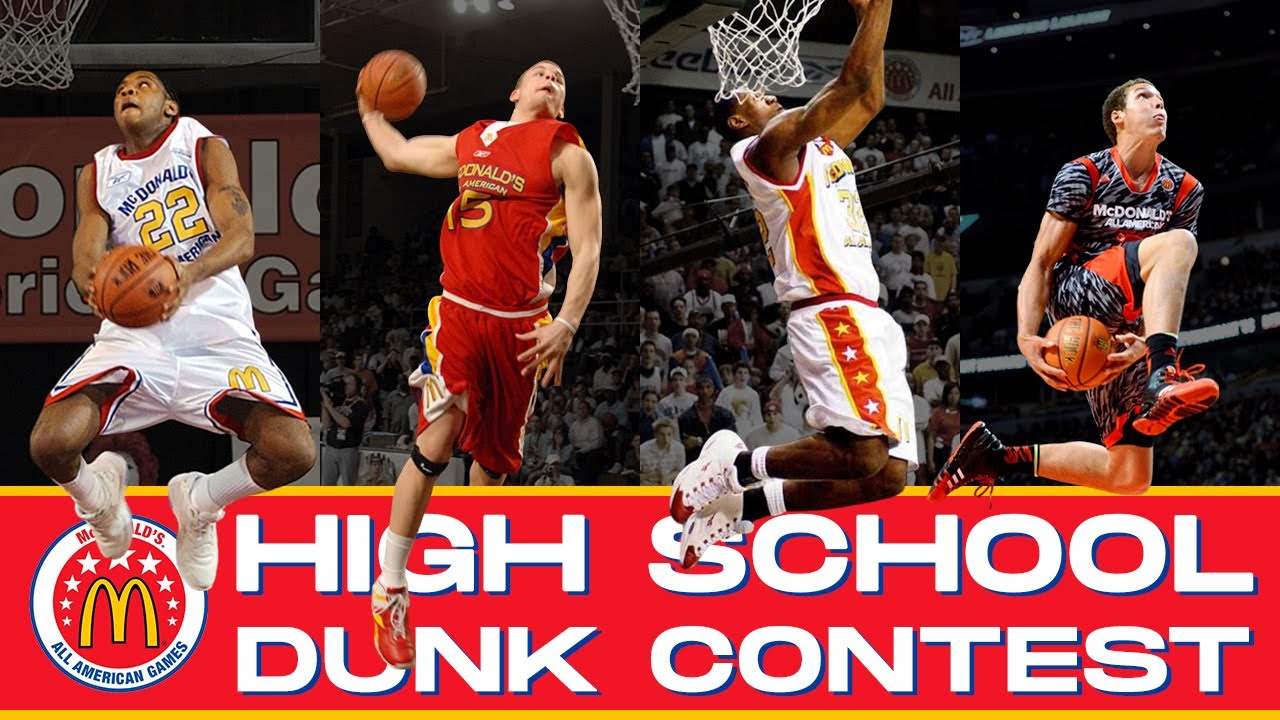 NBA Players in High School Dunk Contest
