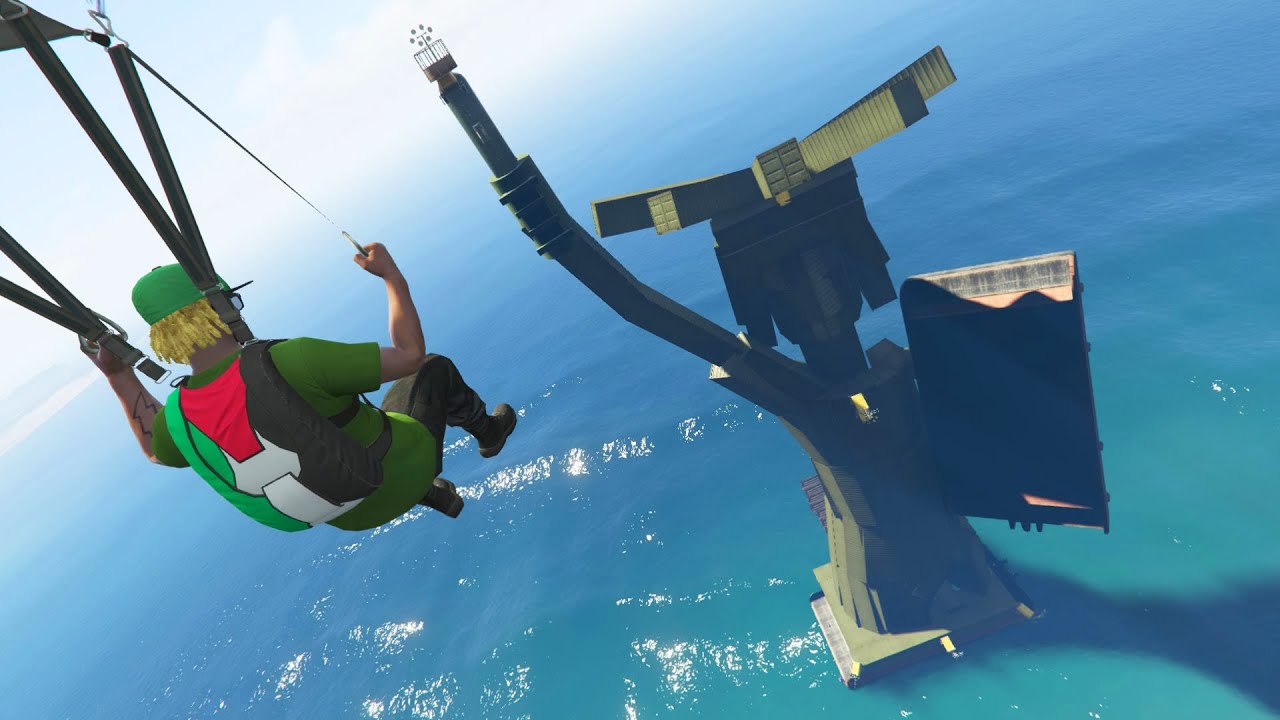 STATUE DE LA LIBERTÉ =O !! ( Délire GTA 5 )