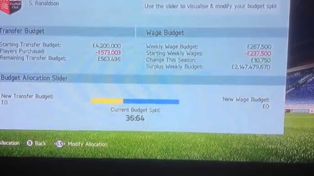 FIFA 16 money glitch (part 1)