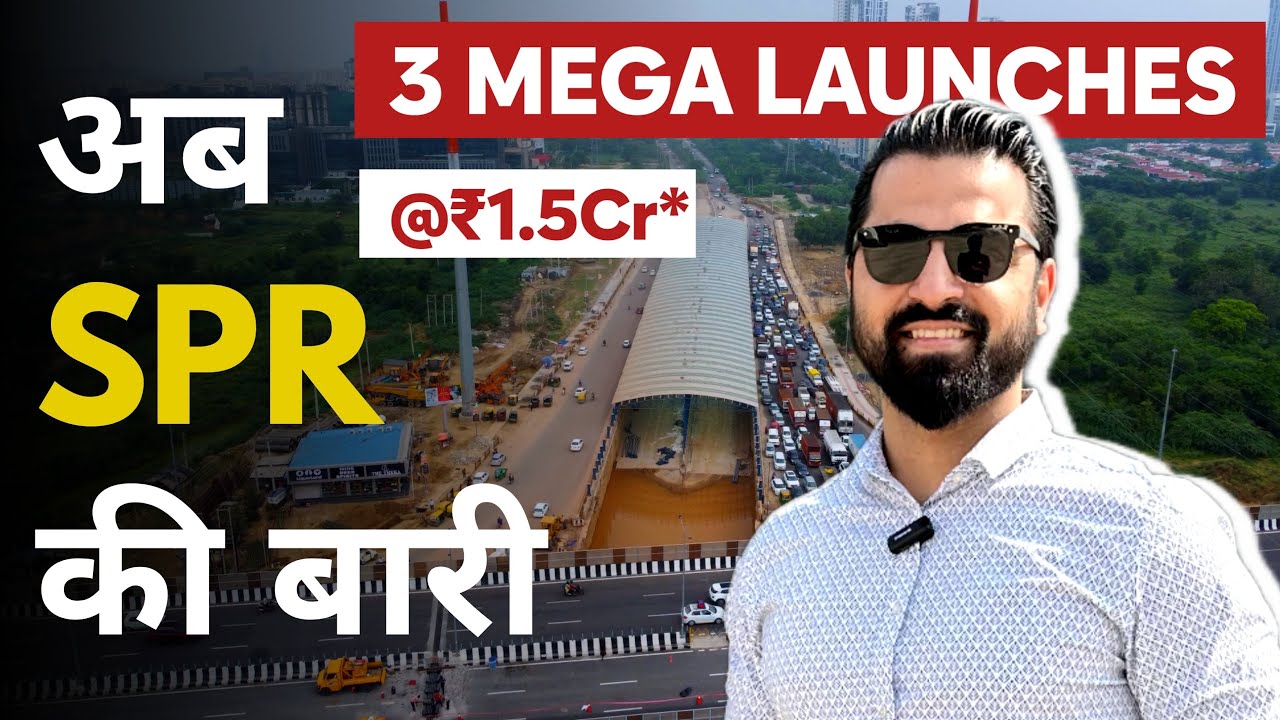 अब SPR की बारी | 3 Mega Launches on Southern Peripheral Road #D77 #P71 #Adore77