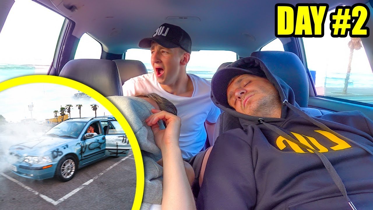 TRAPPED INSIDE DRIVING A $20 CAR UNTIL IT BROKE DOWN (freakout)