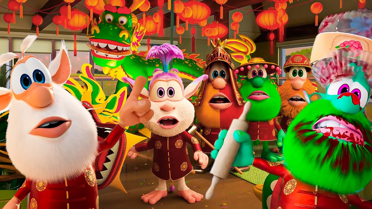 Booba 🐉 LOCURA DE FIESTA DEL DRAGÓN 🐉 Celebración salvaje y caos con amigos