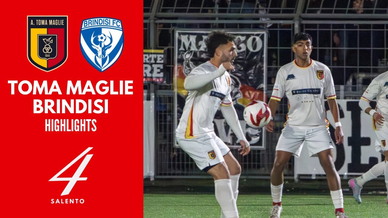 Toma Maglie - Brindisi 0-0: highlights | Eccellenza Pugliese