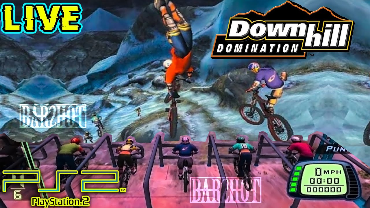 Balap Sepeda Gunung Mematikan di DOWNHILL DOMINATION PS2 Arcade 1-8