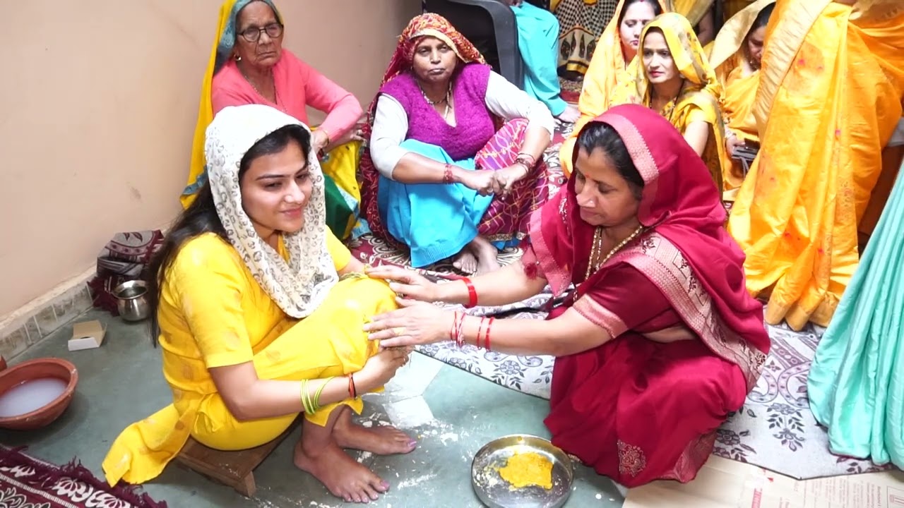 Kajal Haldi & Mehandi