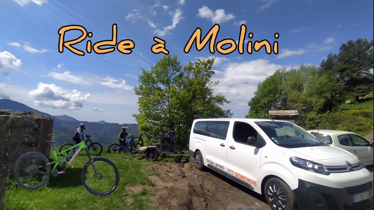 VTT Enduro à Molini ! les pistes sont magnifiques !