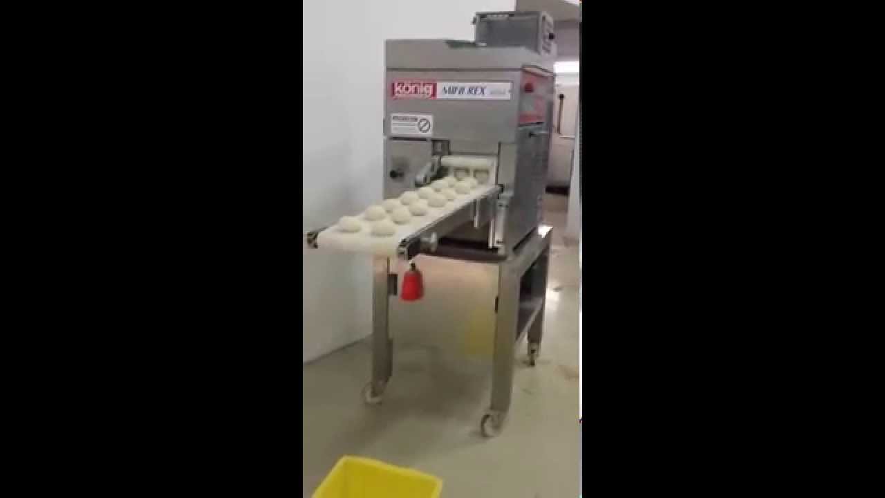 Altuntas B&auml;ckereimaschinen K&ouml;nig Kopfmaschine Mini Rex Testlauf