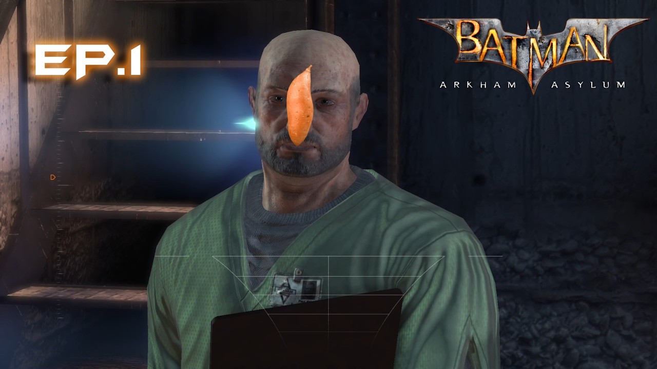 GET THAT YAM OFF YO FACE | Batman Arkham Asylum | Episode 1