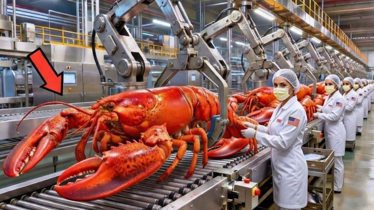 50,000 King Lobster Worth $12 Million Processed | Inside the King Lobster Factory