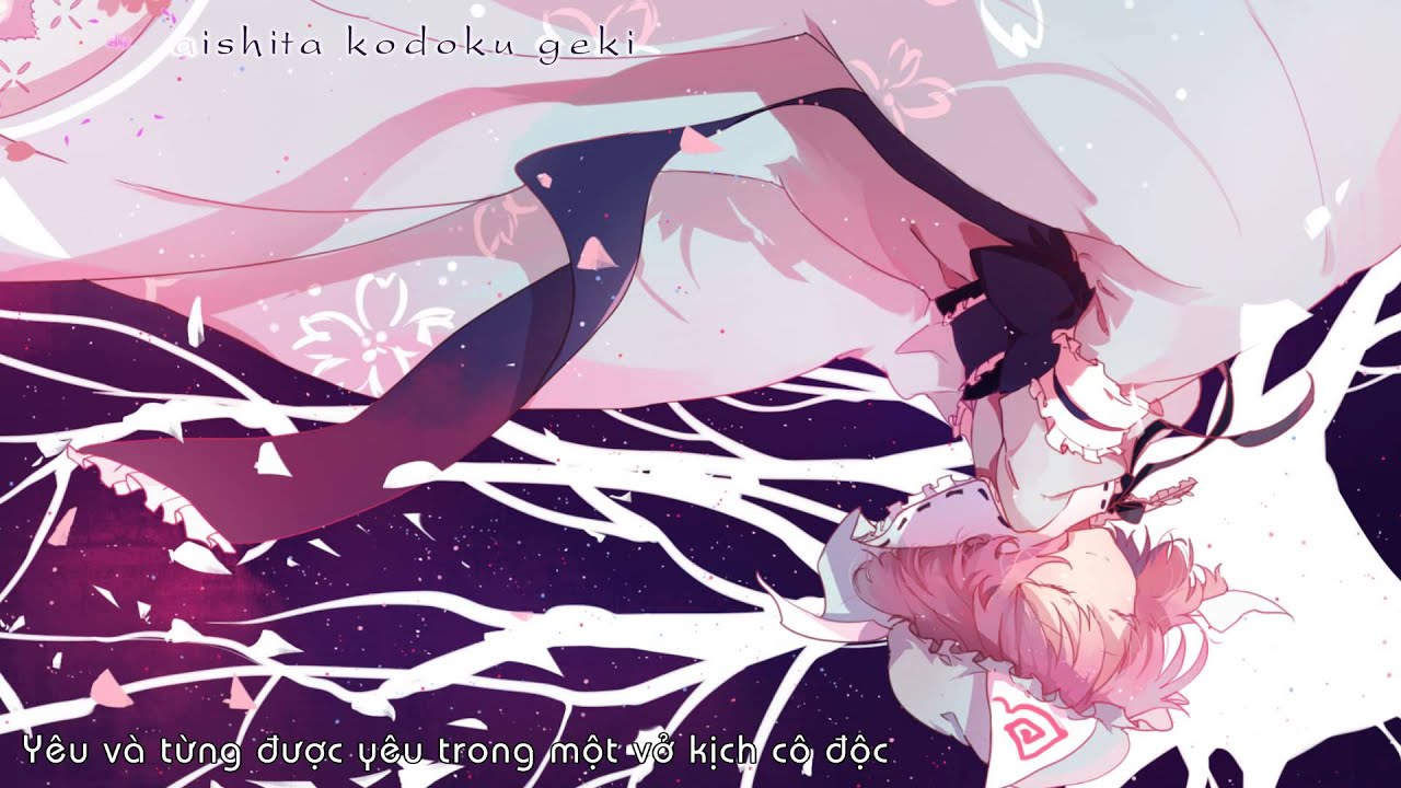 [Vietsub][Touhou Vocal] 零れ桜 - Fallen Cherry Blossom「Yuuhei Satellite」[GensokyoVN]