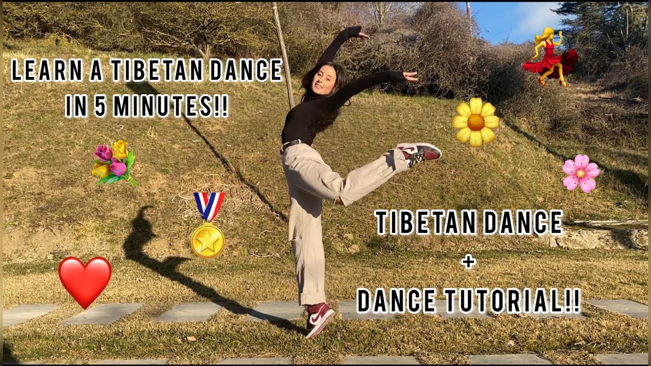LEARN A TIBETAN DANCE IN 5 MINUTES!! (DANCE+TUTORIAL) [GY]