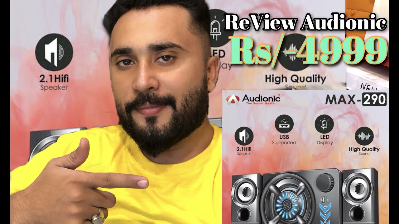 Audionic Max 290 Blutooth Speaker Review | Unboxing Audionic Speakers