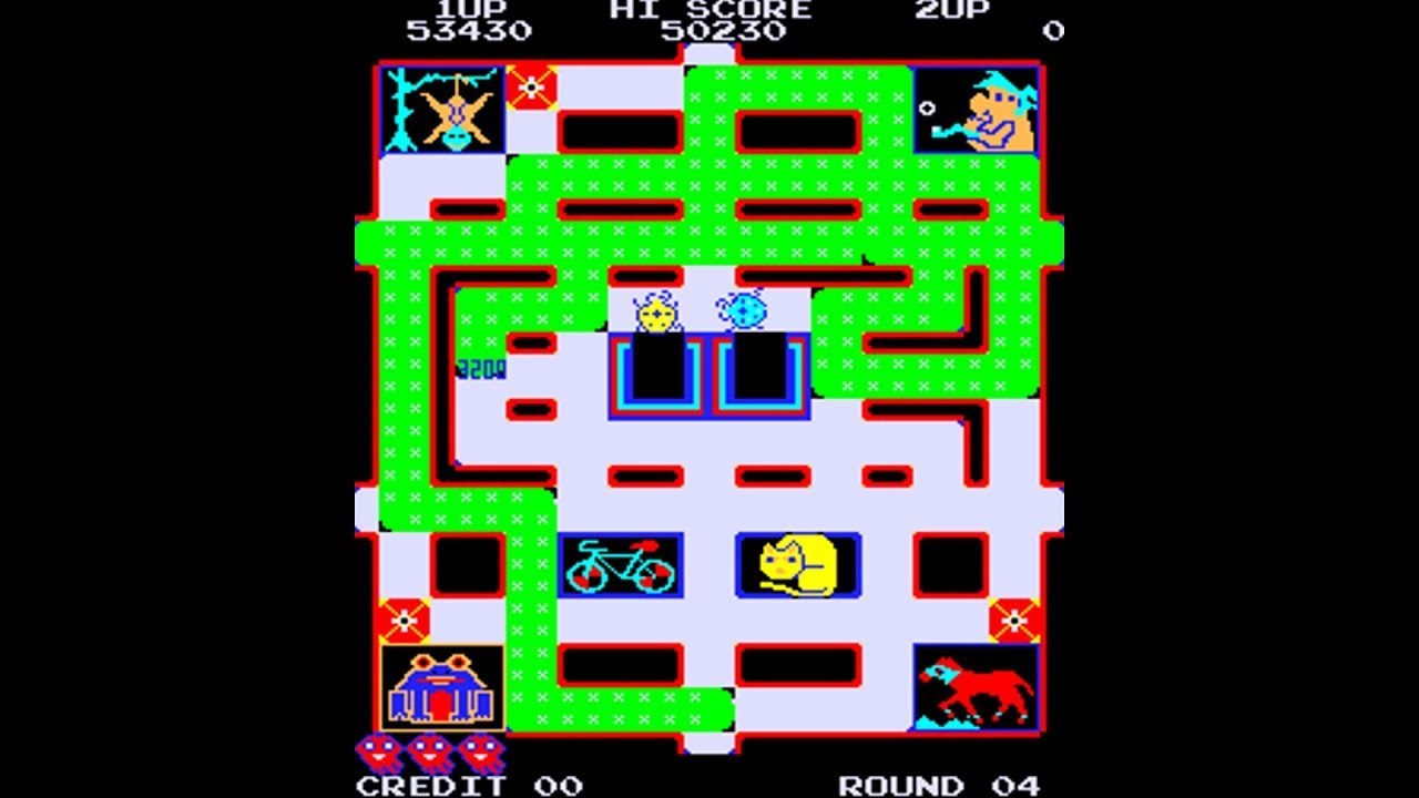 Painter [Arcade Longplay] (1984) Monshine Ent. Co. {Crush Roller modification}