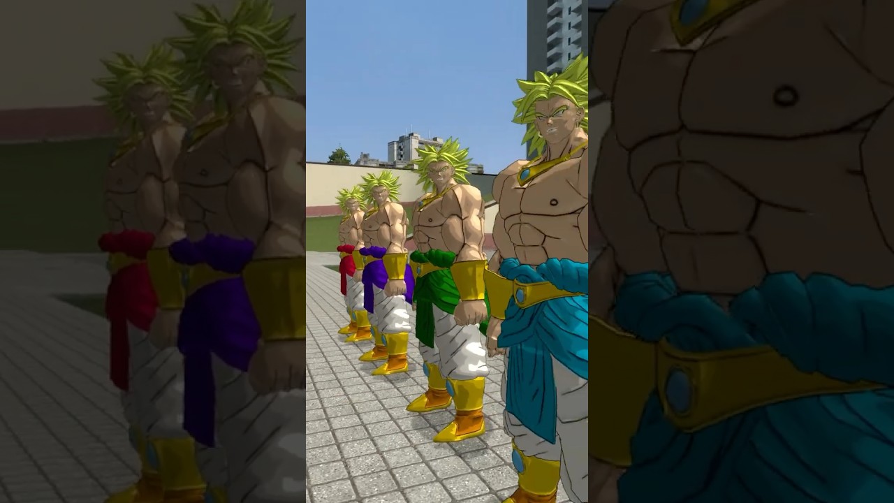 ４人のブロリー (The four Brolys)