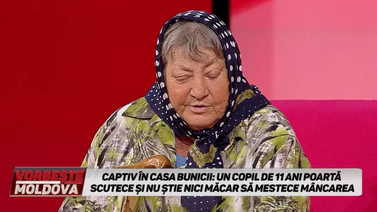 VORBEŞTE MOLDOVA: UN COPIL DE 11 ANI POARTĂ SCUTECE ŞI NU ŞTIE NICI MĂCAR SĂ MESTECE MÂNCAREA
