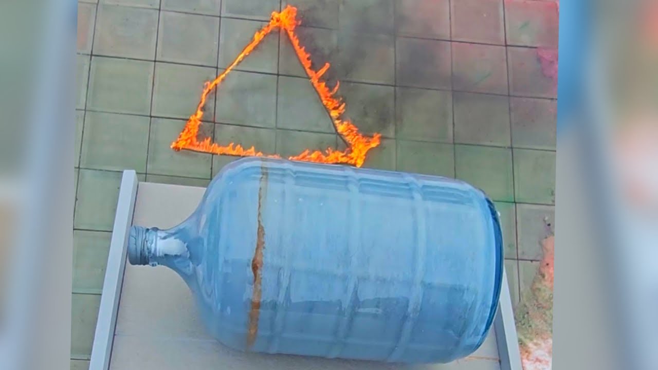 🎈Breaking Glass Bottles and Balloon Drops! Crushing Crunchy & Soft Things!🔥