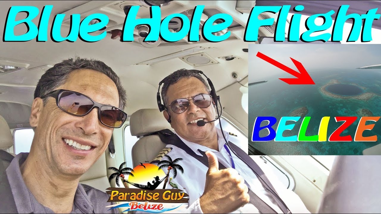 Maya Island Air Blue Hole Flight Belize 2019 - Paradise Guy
